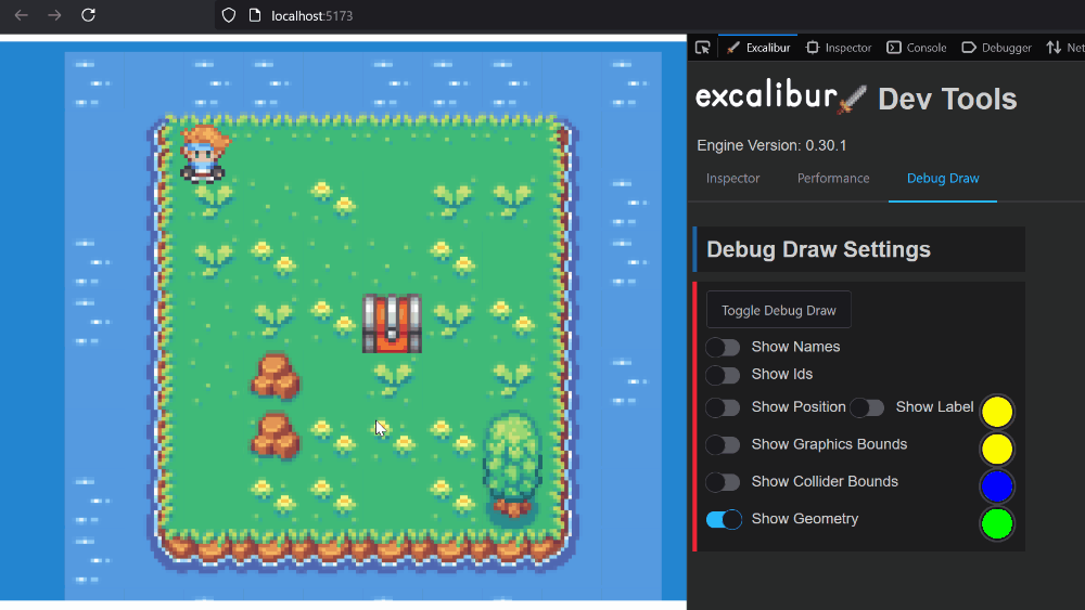 debug draw api